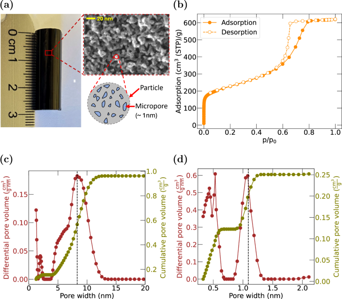Ultrasound propagation in water-sorbing carbon xerogel