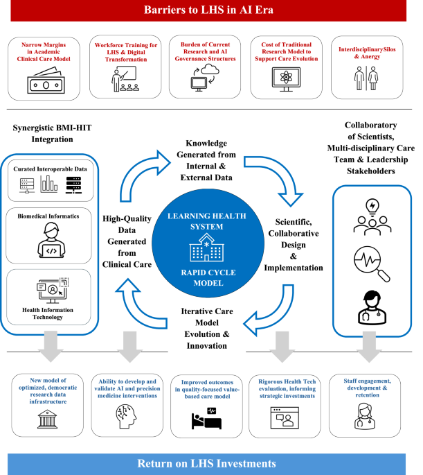 Learning health system strategies in the AI era