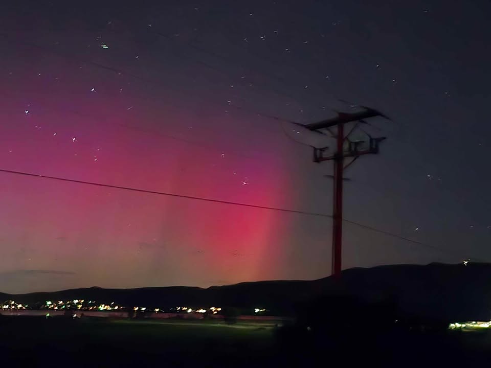 Aurora borealis lights up northern Nevada, Carson City skies