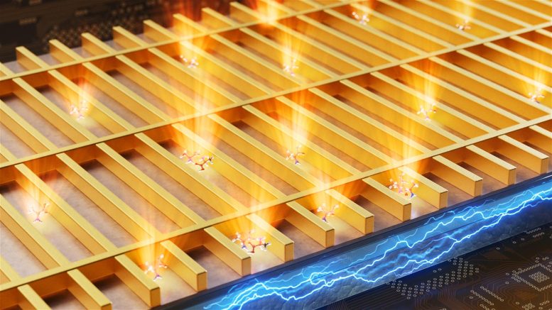 This Tiny Quantum Sensor Glows on Its Own to Detect the Nearly Invisible