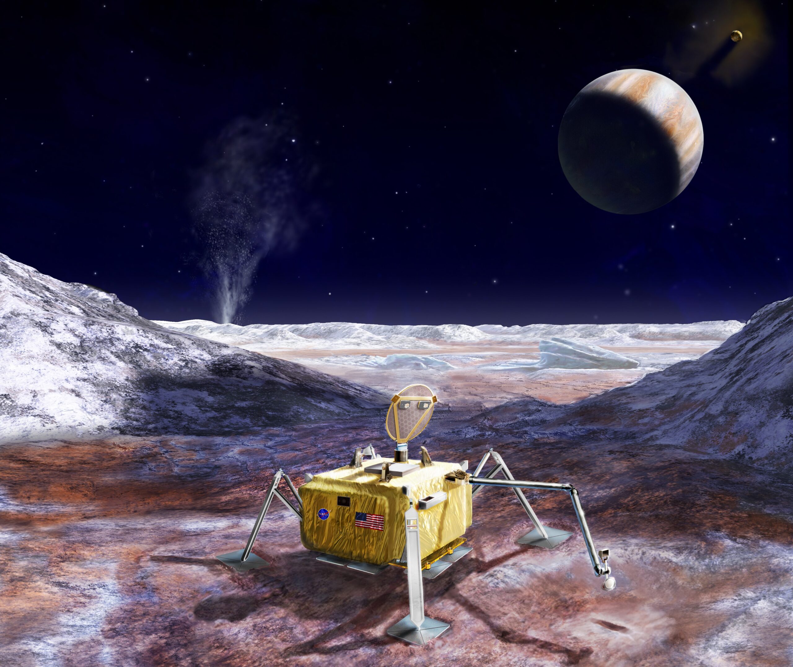 Europa Clipper to Scout Landing Sites for Future Missions