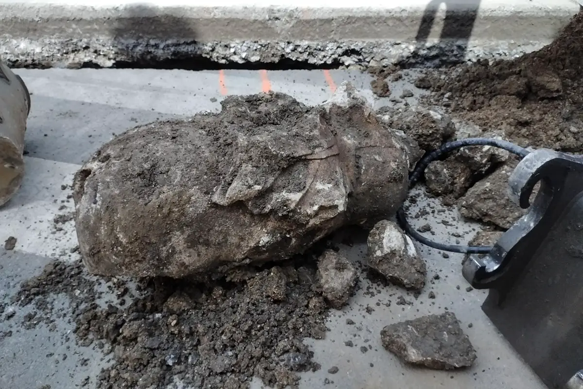 Lost equestrian sculpture found buried in Toul