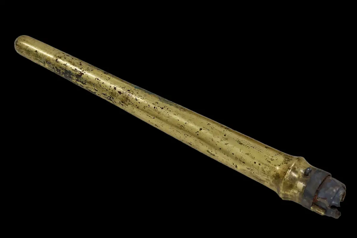 Study reveals East Asia’s earliest gold-inlaid spear sheath