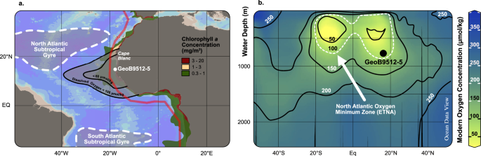 Enhanced ventilation of Eastern North Atlantic Oxygen Minimum Zone with deglacial slowdown of Meridional Overturning