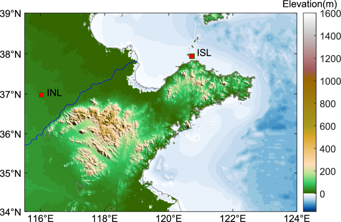 Geographical characteristics of raindrop size distribution for rainy season in Eastern China