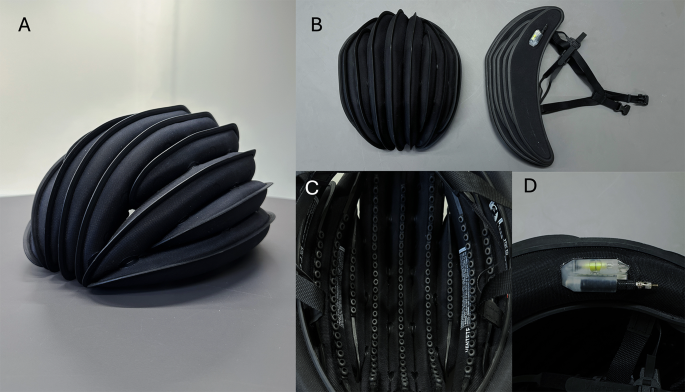 Superior linear and comparable rotational protection of an air-filled helmet versus foam helmets