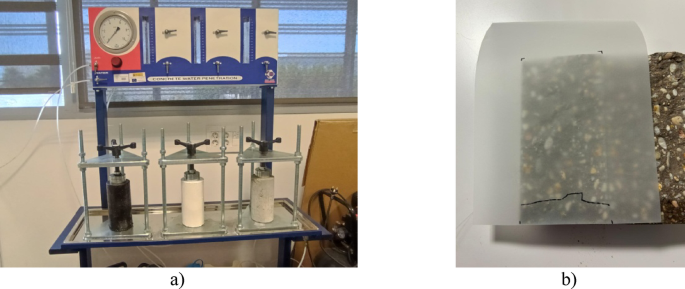 Use of fibres and surface treatment to improve the durability of concrete affected by sulphide mining