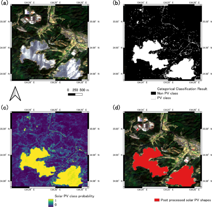 Satellite-based analysis uncovers uneven solar PV distribution across Japan and its consumption of forest and agricultural lands