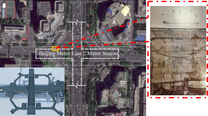 Research on the material properties of concrete in subway stations after in service for 50 years