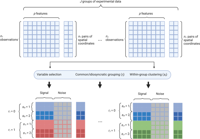 A Bayesian nonparametric method for jointly clustering multiple spatial transcriptomic datasets and simultaneous gene selection