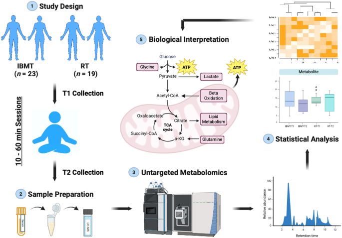 Metabolomic profiles impacted by brief mindfulness intervention with contributions to improved health