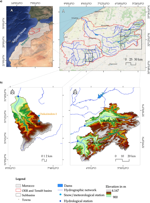 Spatial modeling of snow water equivalent in the high atlas mountains via a lumped process-based approach