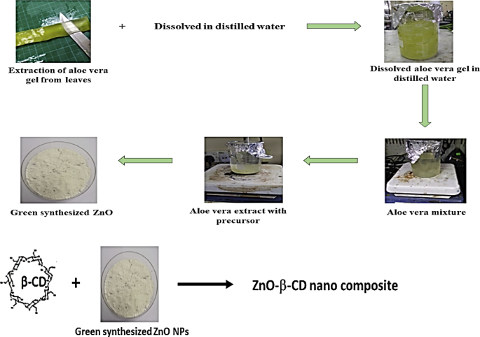 Investigation of Aloe vera mediated ZnO-β-CD nanocomposite for photocatalysis and antimicrobial applications