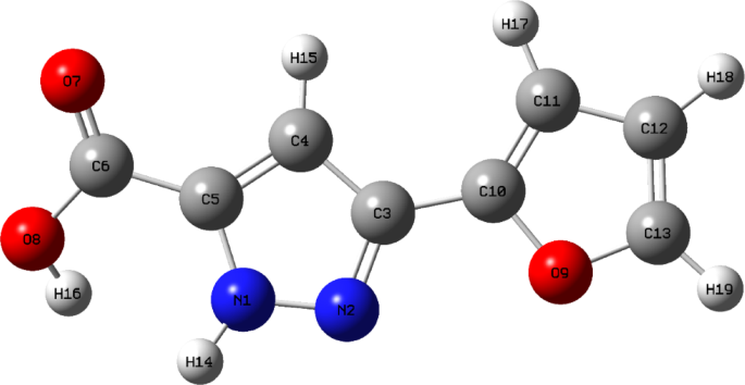 Comprehensive DFT study of 3-(2-furyl)-1 H-pyrazole-5-carboxylic acid: structural, spectroscopic, and electronic properties with optoelectronic implications