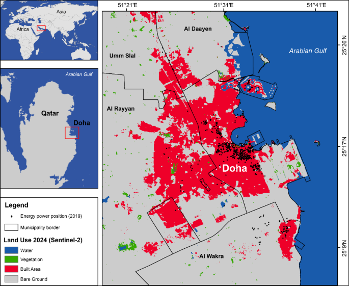 GIS-driven evaluation of energy infrastructure vulnerability to coastal inundation in Qatar