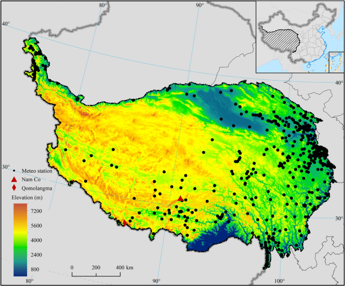 Spatiotemporal variability of near-surface air temperature lapse rates in the Qinghai–Tibet plateau using high-density meteorological observations