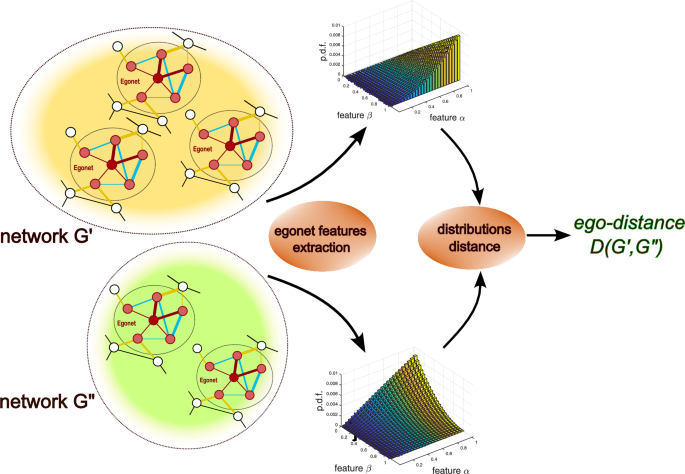 An egonet based approach to effective weighted network comparison