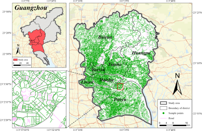 Exploring the influence of urban green space and urban morphology on urban heat Islands using street view and satellite imagery