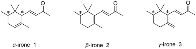 Synthesis and olfactory evaluation of (±)-β-irone
