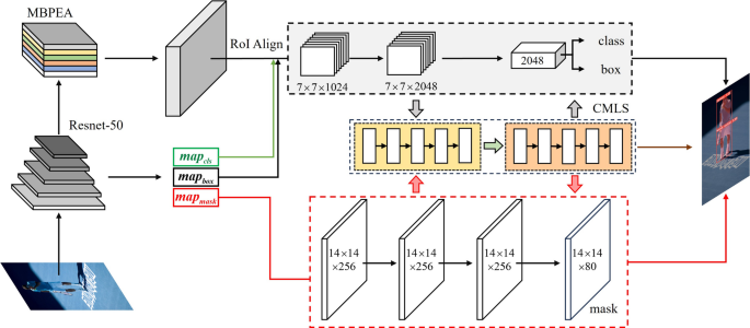 Enhanced boundary perception and streamlined instance segmentation