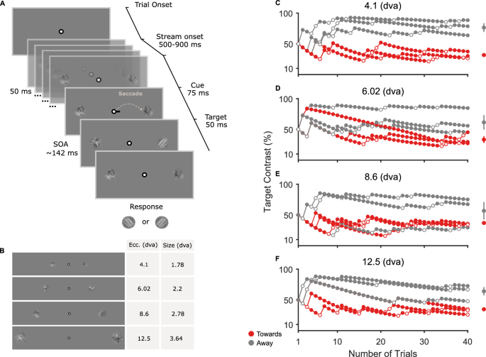 Presaccadic attentional shifts are not modulated by saccade amplitude