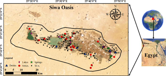 Efficient removal of Sr²⁺, V⁵⁺, and Rb⁺ ions from groundwater using a hybrid Mg-MCM-41/Talc composite; Siwa Oasis in Egypt as case study