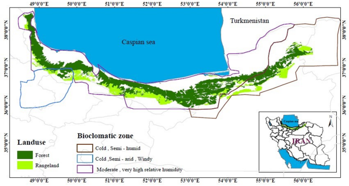 Modeling forest and rangeland ecosystem responses to drought across Hyrcanian bioclimatic zones of Iran using GLM and LAI analysis