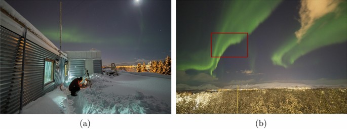 The first observations of auroras with dynamic vision sensors