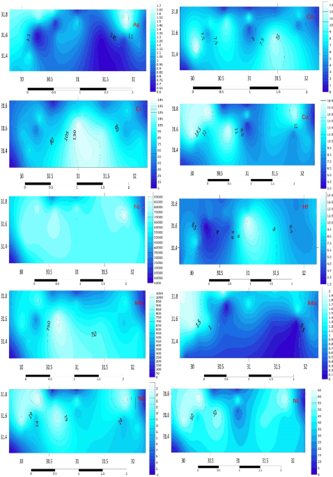 Distribution and ecotoxicological assessment of trace elements and minerals in Nile Delta sediments using multitechnique analysis