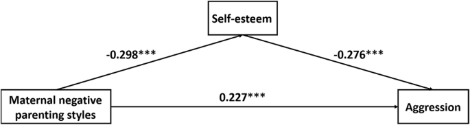 Paternal and maternal negative parenting, self-esteem, and adolescent aggression – mediating pathways and coping moderation in Chinese adolescents