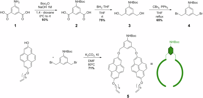 Mechanically interlocked nanotubes as recyclable catalysts for Knoevenagel condensation