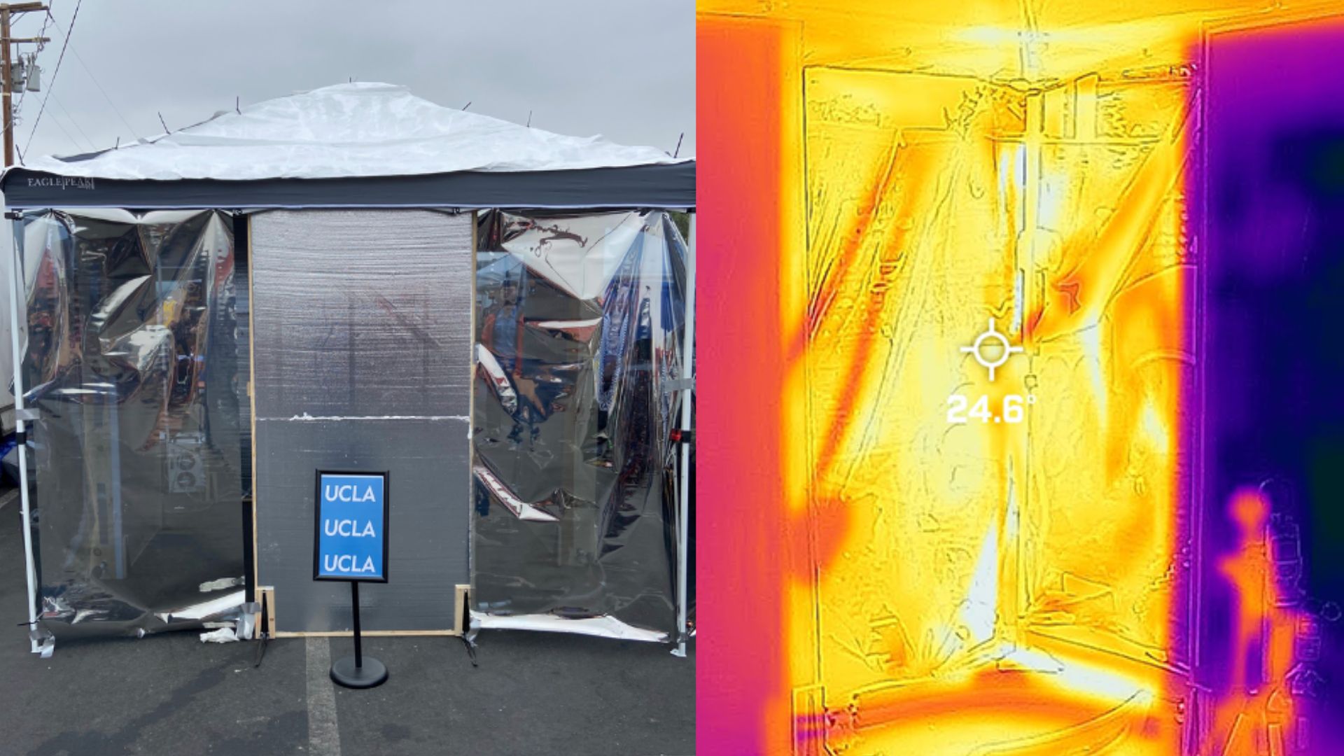 New transparent canopy brings down outdoor temperature by 10°F