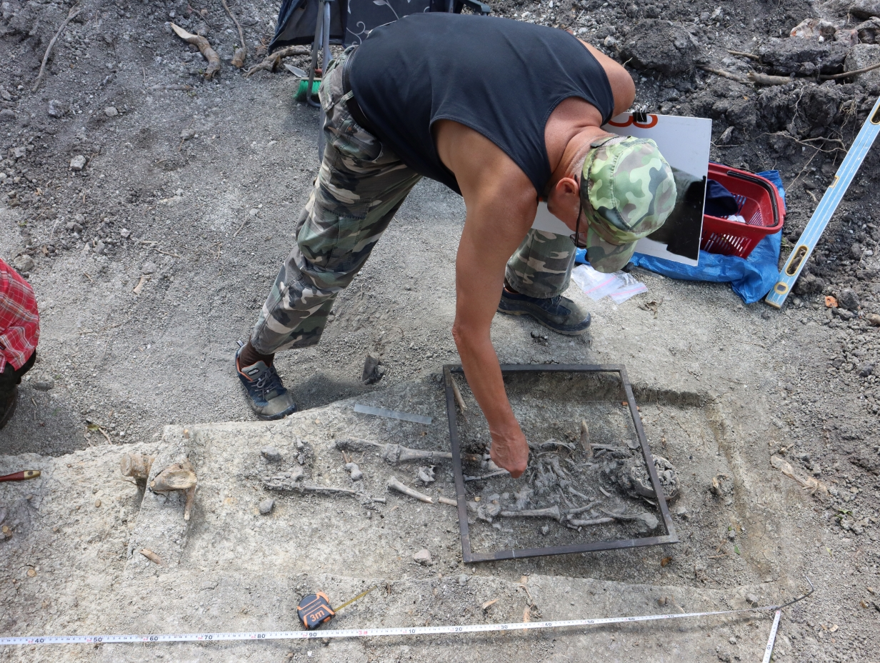 “Vampiric” burial unearthed in Bishop’s former palace
