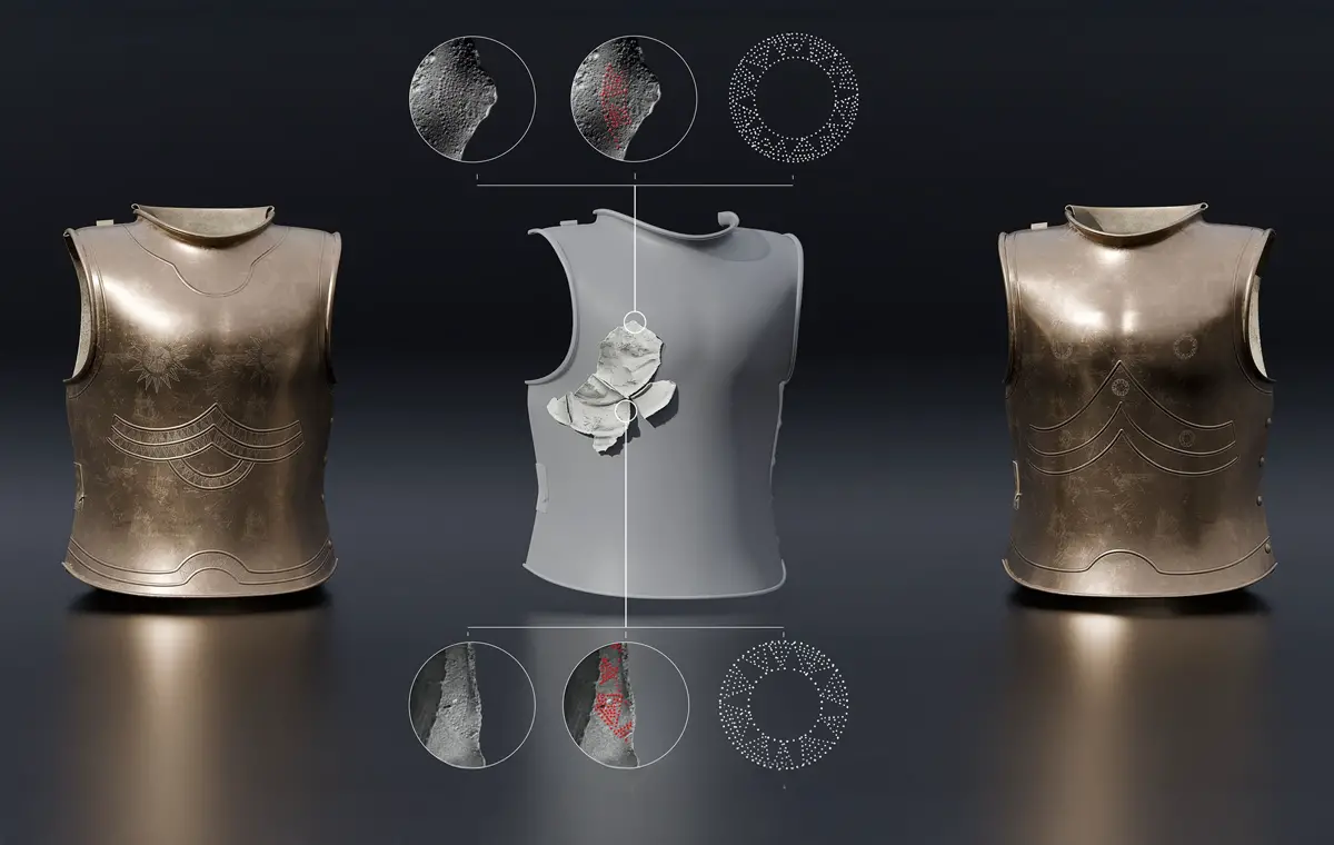 Bronze armour discovery dates from time of Trojan War