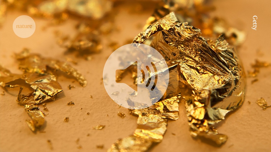 Giant laser heats solid gold to 14 times its melting point