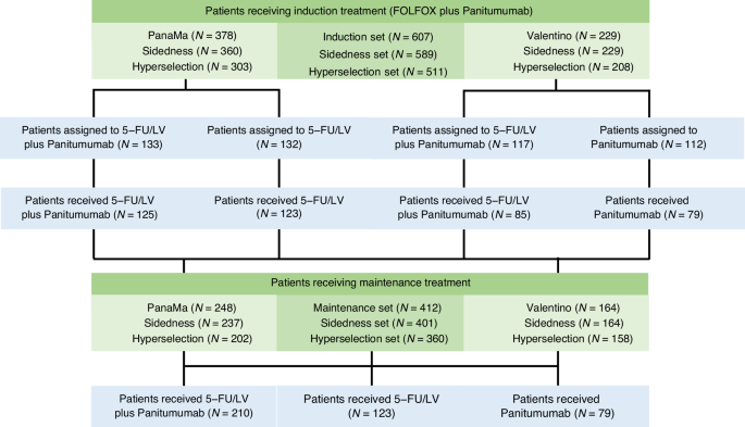 Primary tumor sidedness and negative hyperselection to modulate anti-EGFR-based maintenance strategies in patients with RAS wild-type metastatic colorectal cancer: individual patient data pooled analysis of two randomized clinical trials