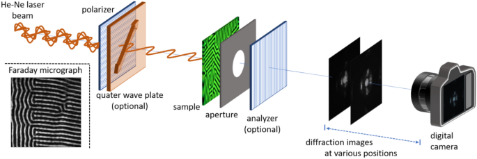 Lensless magneto-optical imaging | Scientific Reports