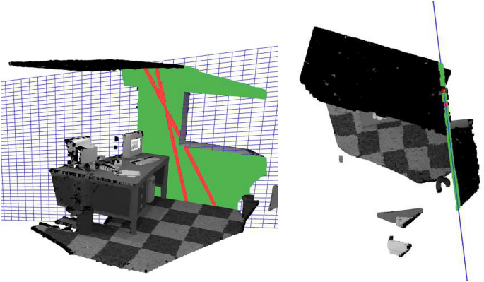 Optimizing plane detection in point clouds through line sampling