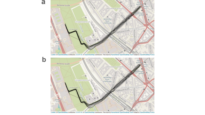 Ambulatory physiological measures obtained under naturalistic urban mobility conditions have acceptable reliability