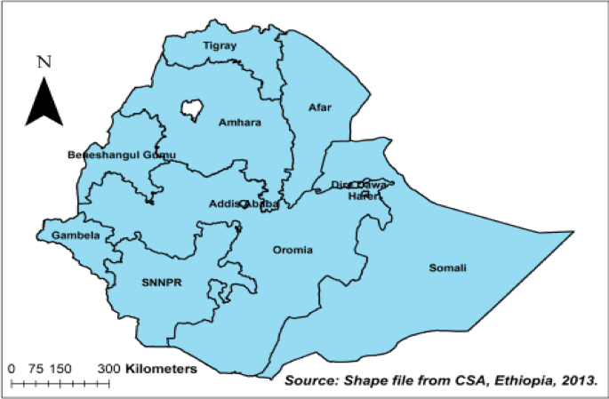 Spatial and multilevel analysis of determinant factors for safely managed sanitation services in Ethiopia