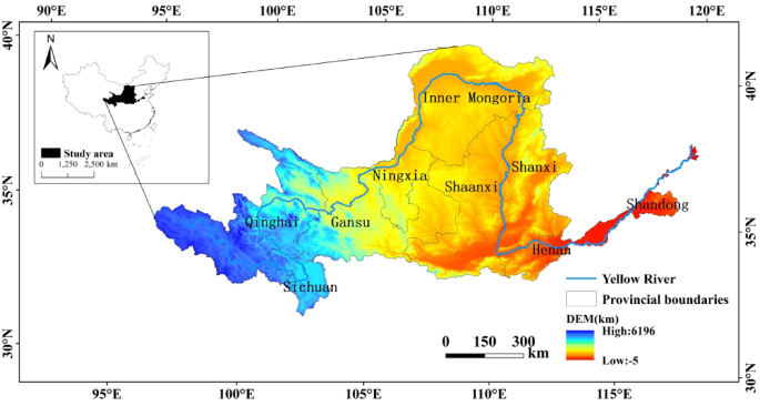 Investigation into the supply-demand relationship of carbon sequestration in the yellow river basin using the optimal parameter geographical detector model