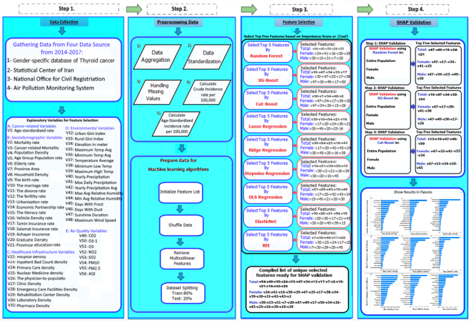 Advanced machine learning framework for thyroid cancer epidemiology in Iran through integration of environmental socioeconomic and health system predictors