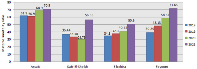 Maternal mortality in Egypt during the COVID-19 pandemic using record-based data from January 2020 to December 2021