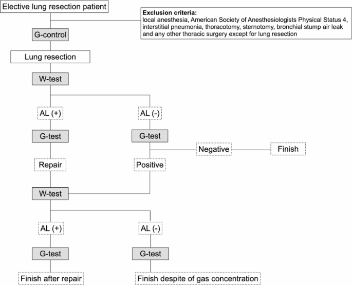Intrathoracic oxygen detects alveolar air leak following video-assisted thoracoscopic lung resection