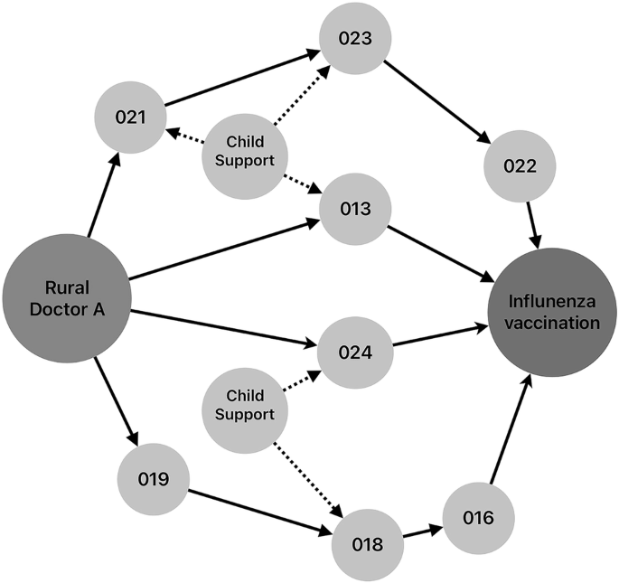Vaccinating despite limited understanding: influenza vaccination behaviors among older adults in rural China under communication infrastructure theory