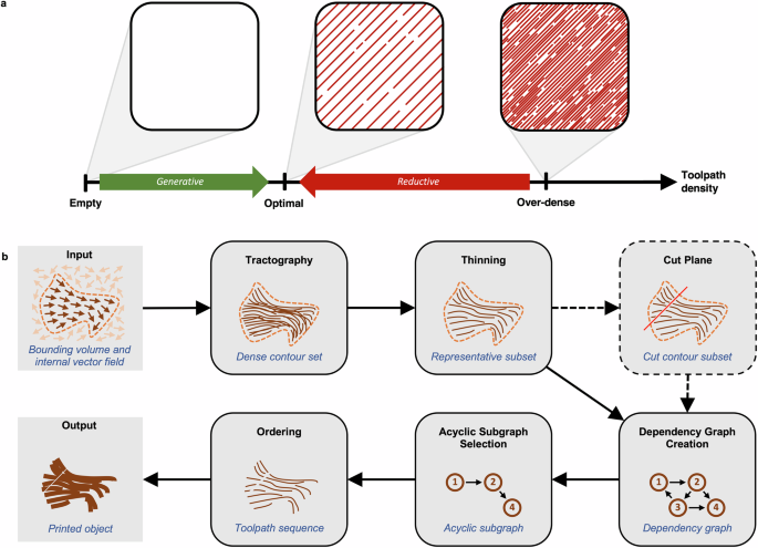 3D vector field-guided toolpathing for 3D bioprinting