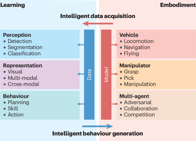 Learning for embodiment and embodiment for learning