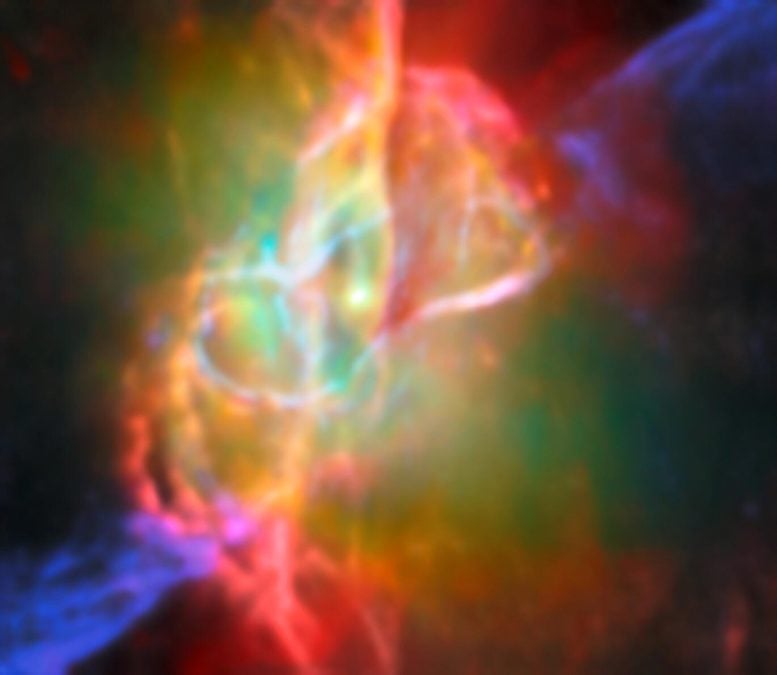 Webb Telescope Spots Sparkling Crystals and Life’s Ingredients in the Butterfly Nebula