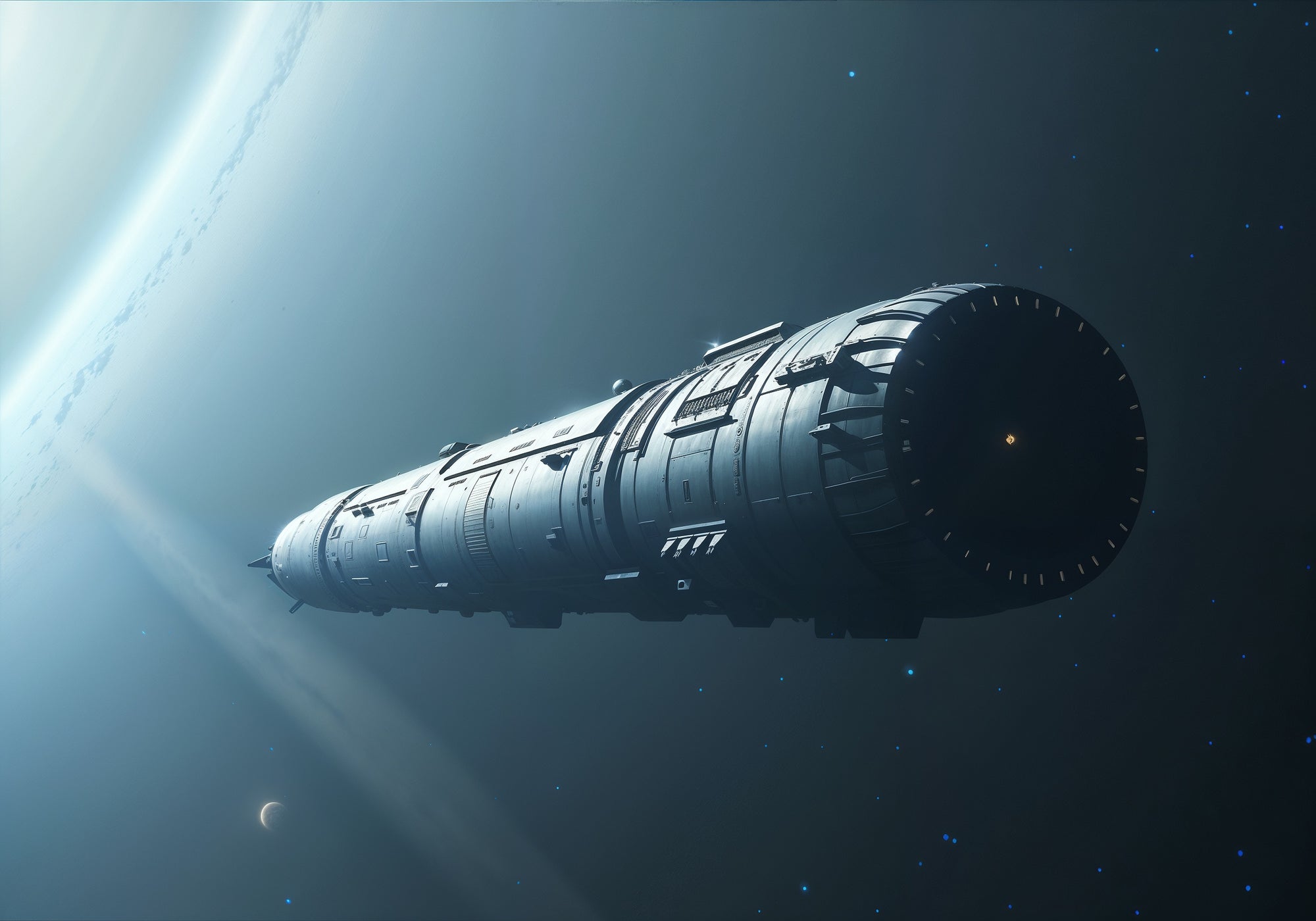 Chrysalis Starship could take 2,400 passengers on a 400 year voyage to the planet Proxima b