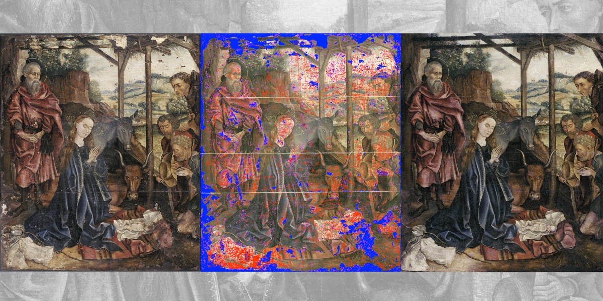 Fix damaged art in hours with A I